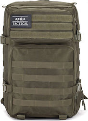 Amila Tactical Στρατιωτικό Σακίδιο Πλάτης σε Χακί χρώμα 42lt