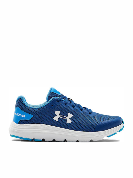 Under Armour Kids Sports Shoes Running Surge 2 Grade Blue