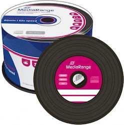 MediaRange Εγγράψιμα CD-R 700MB 50τμχ MediaRange Εγγράψιμα CD-R 700MB 50τμχ
