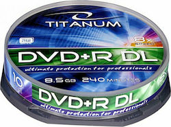 Esperanza Εγγράψιμα DVD+R 8.5GB 10τμχ Esperanza Εγγράψιμα DVD+R 8.5GB 10τμχ
