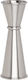 Horecabar Double Bar Spirit Measure 25/50ml Silver