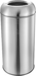 Ram Metal Coș de gunoi Deșeuri 50lt Inox