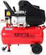 Kraft & Dele Cu o singură fază Compresor de aer 91dB cu Putere 3.8hp și Rezervor de aer 24lt KD400
