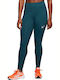 Women's Long Running Legging High Waisted Green