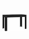 Table Dining Room Wooden Black 120x60x76cm