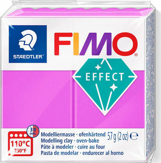 Staedtler Fimo Effect Polymer Clay Purple 57gr 8010-601