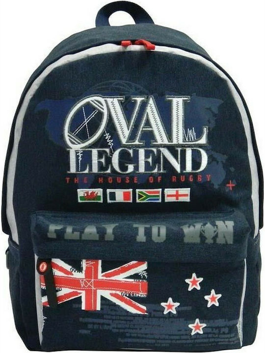 Bagtrotter Oval Legend Schulranzen Rucksack Grundschule Blau