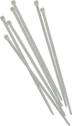 Δεματικά Καλωδίων Πλαστικά 250mmx3.6mm σε Γκρι χρώμα (100τμχ) (03-921)