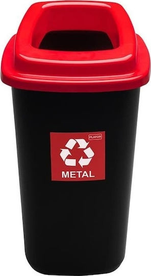 Delta Cleaning Plastic Coș de gunoi Reciclare 90lt Negruț