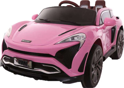 Παιδικό Ηλεκτροκίνητο Αυτοκίνητο Διθέσιο με Τηλεκοντρόλ Τύπου Porsche 12 Volt Ροζ