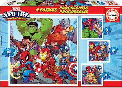 Kids Puzzle Marvel Super Heroe Adventures 73pcs Educa