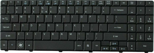 Laptop Keyboard for Aspire 5734Z-4725 without Frame and English (US) Layout in Black Color KEY-074