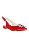 Envie Shoes Γυναικείες Μπαλαρίνες Slingback σε Κόκκινο Χρώμα
