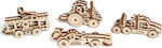 Ugears Wooden Construction Toy U-Fidgets Set of 4