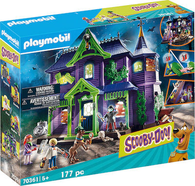 Playmobil Scooby-Doo Περιπέτεια στο Στοιχειωμένο Σπίτι για 5+ ετών