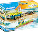 Playmobil Семейно забавление Beach Car with Canoe за 4+ години години