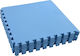 vidaXL EVA Gym Floor Puzzle Tatami Mat Blue 12p...