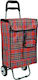 V126 Shopping Trolley Red 33x20x55cm