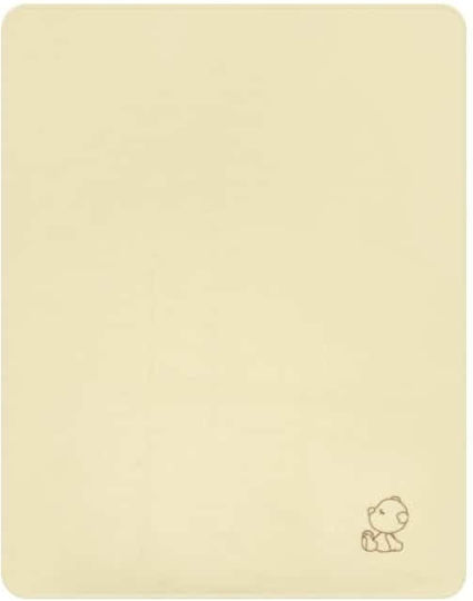 Lorelli Κουβέρτα Αγκαλιάς & Λίκνου Polar Bear Fleece Μπεζ 75x100εκ.
