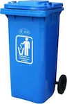 Ram Plastic Wheeled Waste Bin 100lt Blue