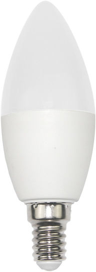Avide ASC14RGBW-5.5W-WIFI Bec inteligent LED 5.5W pentru Soclu E14 RGBW 470lm Reglabil în intensitate
