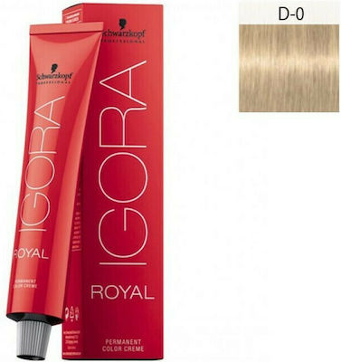 Schwarzkopf Igora Royal D-0 Ξανθό Ιβουάρ Φυσικό 60ml