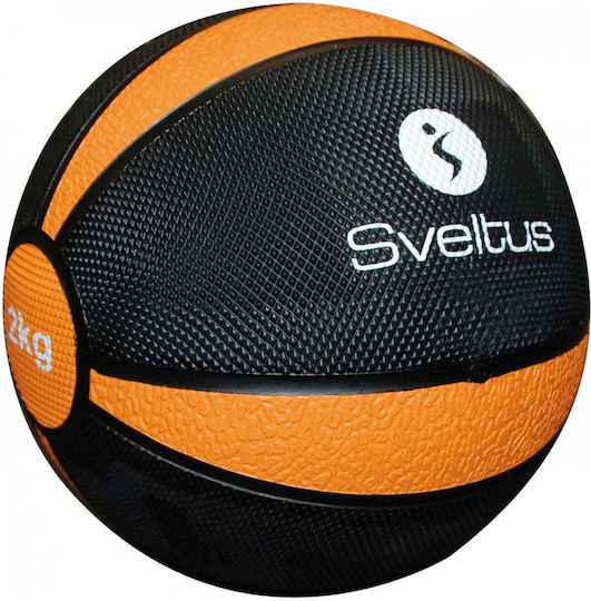 Sveltus Ball Medicine 19.6cm , 2kg in Black Color