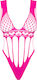 Obsessive B121 Sexy Bodysuit Pink