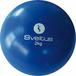 Sveltus Weighted bal Balls Toning 2kg in Blue Color