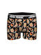 John Frank Whiskey Herren Boxershorts Mehrfarbig mit Mustern 1Packung