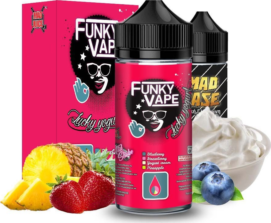 Mad Juice Flavor Shot Lucky Yogurt 20ml 100ml Skroutz Gr