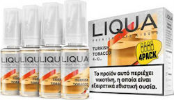 Liqua Türkischer Tabak 12mg 10ml 4 Stück