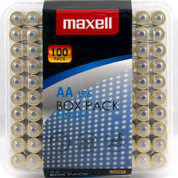 Maxell Αλκαλικές Μπαταρίες AA 1.5V 100τμχ