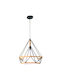 Stimeno Cicliorw1250 Pendant Light Black with Rope for Socket E27 25cm