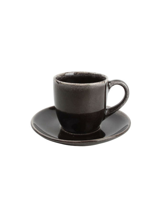 Salt & Pepper Artisan Чаша Чай Керамика Черен 220мл