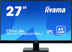 Iiyama Prolite XU2792UHSU-B1 IPS Monitor 27" 4K 3840x2160 cu Timp de Răspuns 4ms GTG