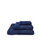 Naf Naf Πετσέτα Προσώπου Casual Line 50x100εκ. Μπλε 65064 New Navy Βάρους 600gr/m²