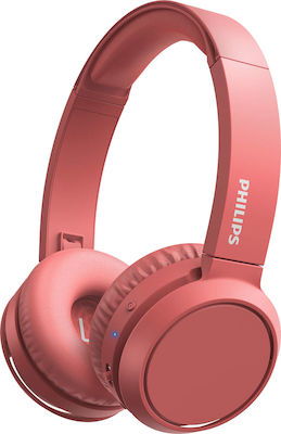 Philips TAH4205 Bluetooth Wireless On Ear Headphones with 29 hours of Operation and Quick Charge Reα TAH4205RD/00