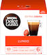 Nescafe Κάψουλες Espresso Lungo Συμβατές με Μηχανή Dolce Gusto 6caps