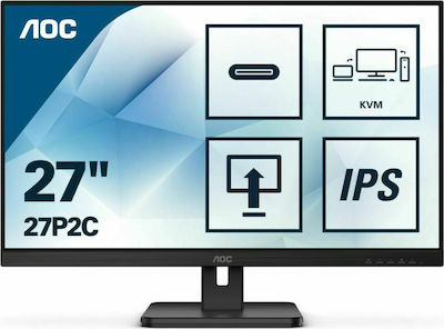 AOC 27P2C IPS Monitor 27" FHD 1920x1080 with Response Time 4ms GTG