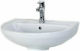 KLP Model T Wall Mounted Wall-mounted Sink Porcelain 48.5x40x19cm White