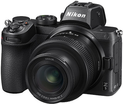 Nikon Mirrorless Φωτογραφική Μηχανή Z5 Full Frame Kit (Z 24-50mm F4-6.3) Black