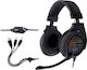 Tracer Gamezone Aligator Auf dem Ohr Gaming-Headset mit Verbindung 2x3,5mm / USB Schwarz
