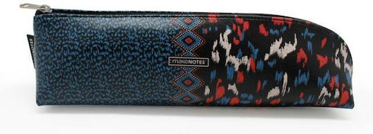 Make Notes Animal Print Κασετίνα Βαρελάκι Μπλε