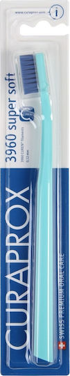 Curaprox CS 3960 Manuelle Zahnbürste Superweich Türkis / Blau