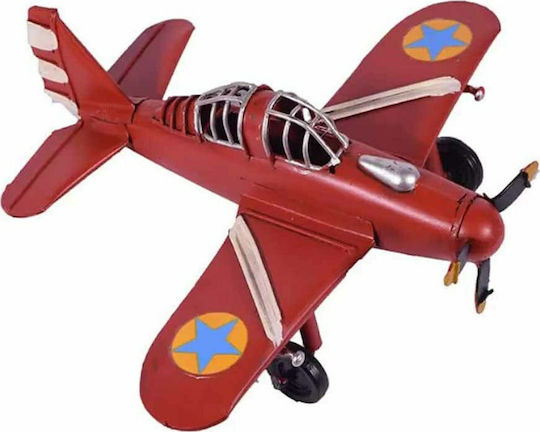SP Souliotis Avion Decorativ Metalic 16.5x15x5.5cm 1buc