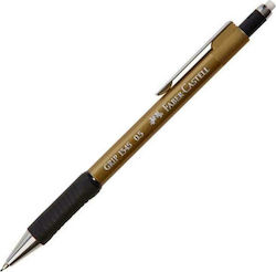Faber-Castell Μηχανικό Μολύβι 0.7mm με Γόμα Χρυσό