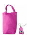 Ticket To The Moon Eco Bag 10L Υφασμάτινη Τσάντα για Ψώνια σε Φούξια χρώμα