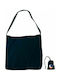 Ticket To The Moon Eco Supermarket 40L Fabric Shopping Bag In Black Colour