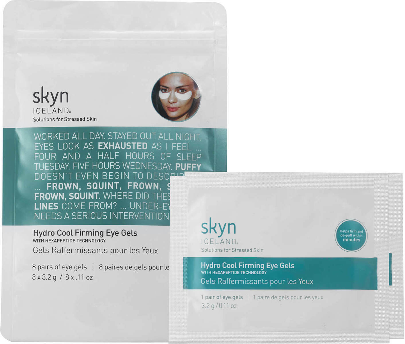 Skyn Iceland Hydro Cool Firming Eye Gels 8τμχ Skroutz.gr